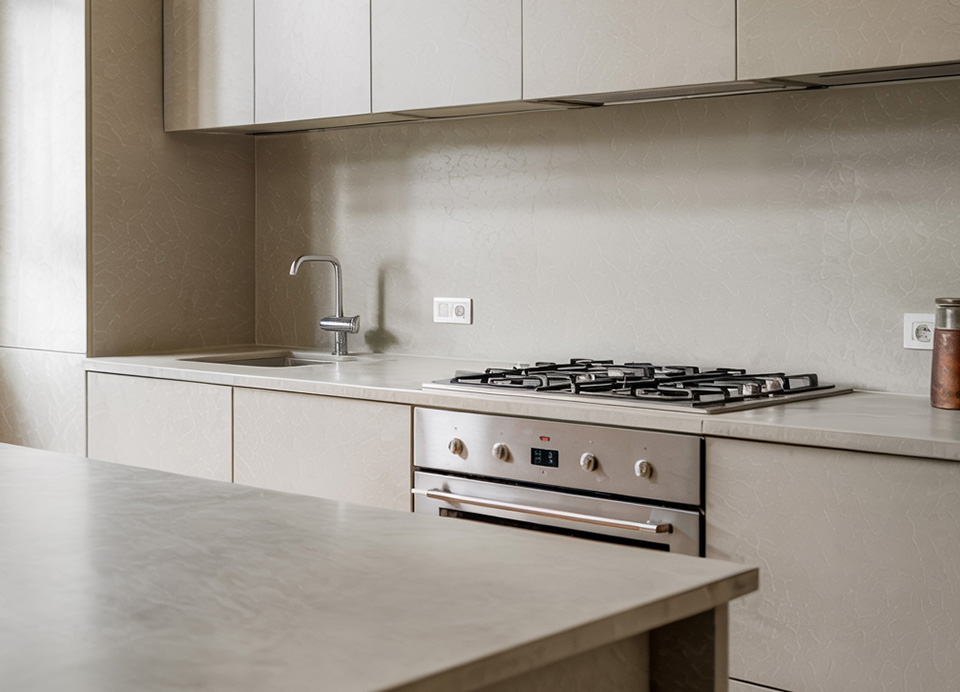 Microcement kitchen Melbourne